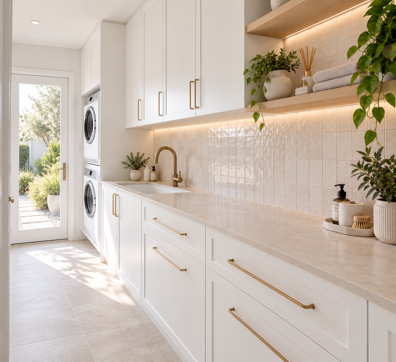 Laundry renovation, Gold Coast