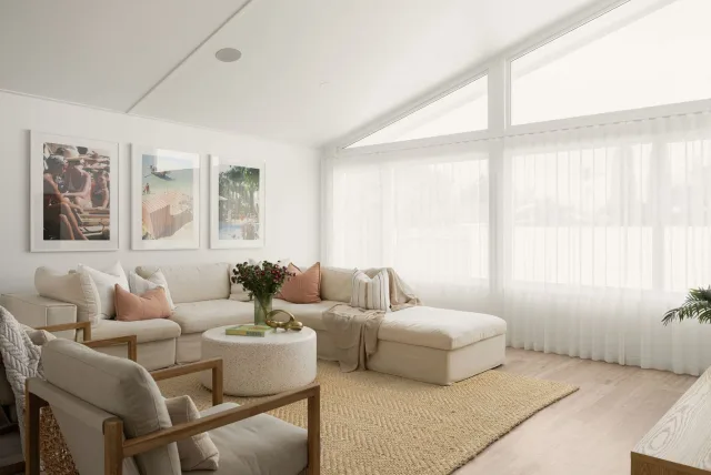 Home extension and outdoor living area